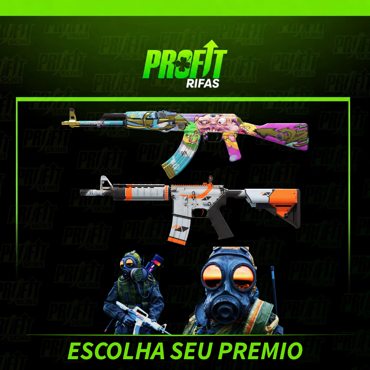 ESCOLHA SEU PREMIO 🍀- 01.10